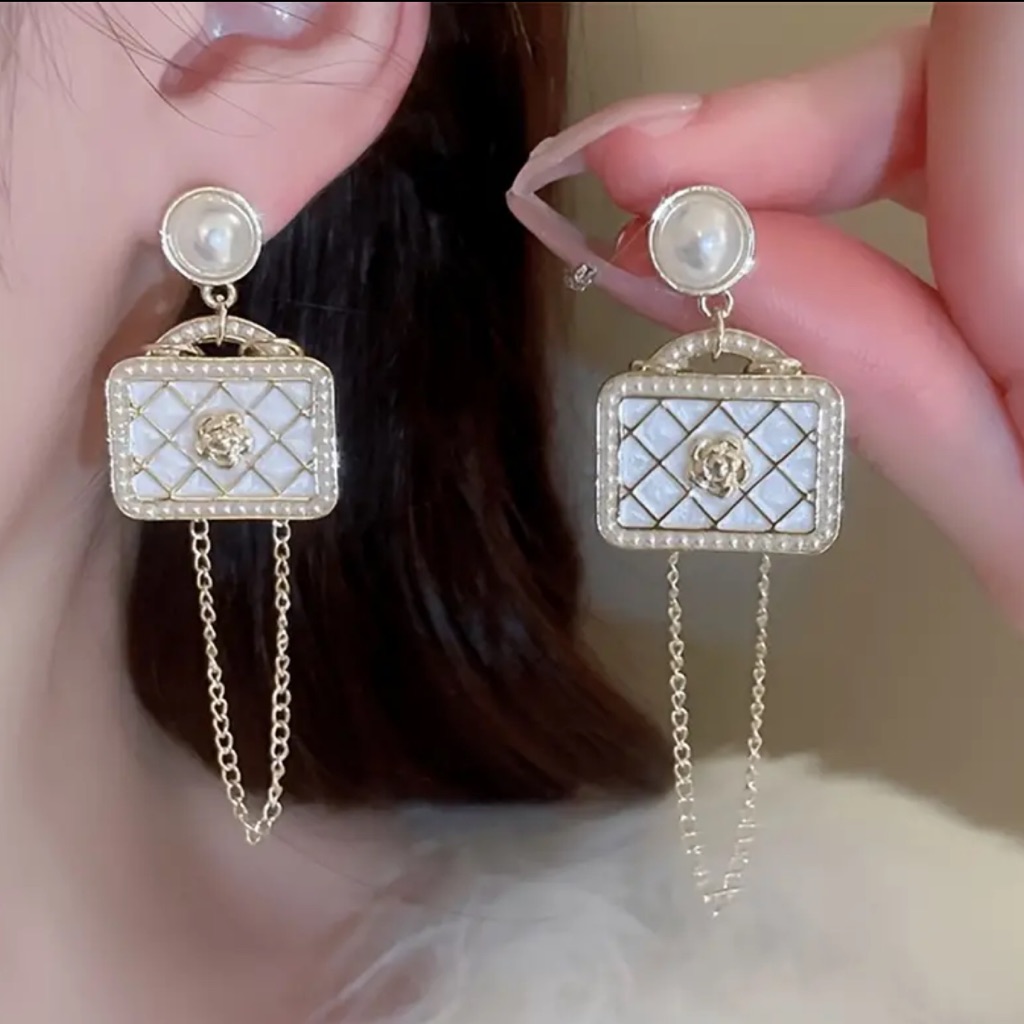 Designer Bag Luxury Earrings New